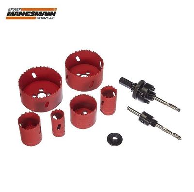 Mannesmann 44100 HSS Bi-Metal Delik Testeresi Seti, 8 Parça 2