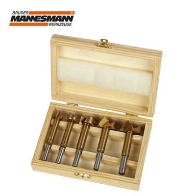 Mannesmann 54005 Tas Menteşe Matkap Uç Seti, 5 Parça 2