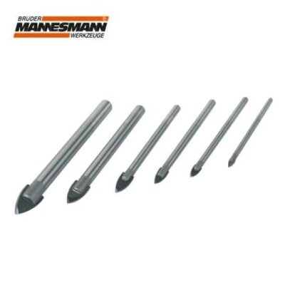 Mannesmann 54806 Cam Delme Matkap Ucu Seti, 6 Parça 2