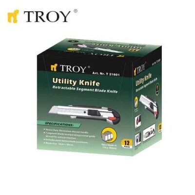 TROY 21601 Profesyonel Maket Bıçağı (100x18mm) 2