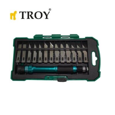 TROY 21604 Hobi Maket Bıçağı Seti, 14 Parça 3