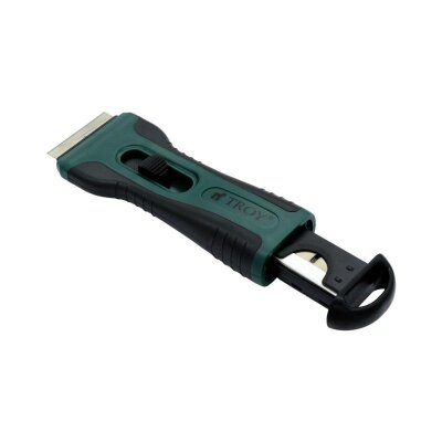 TROY 21607 Plastik Kazıma Bıçağı, 4 Yedek Bıçaklı 4