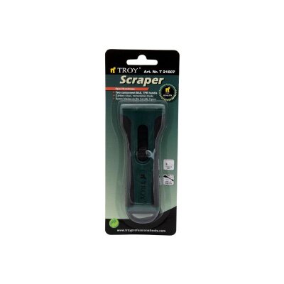 TROY 21607 Plastik Kazıma Bıçağı, 4 Yedek Bıçaklı 5