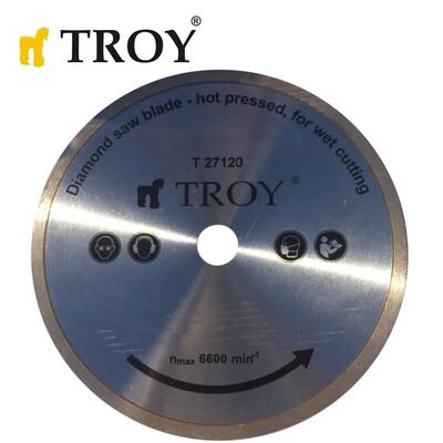 TROY 27120 Mermer Porselen Kesici Elmas Testere, 200mm 3