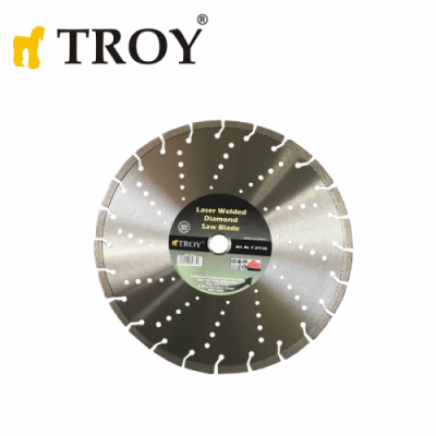 TROY 27135 Elmas Kesici Disk, Beton, Kuru Kesim , 350mm 3