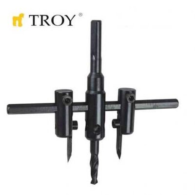 TROY 27401 Ayarlanabilir Alçıpan Delme Seti (30-120mm) 3