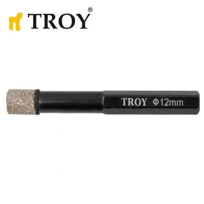 TROY 27415 Tungsten Karpit Uçlu Panç, 12mm 2