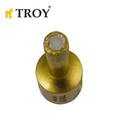 TROY 27450-10 Avuç Taşlamalar için Seramik Kuru Elmas Delici, 10mm 2