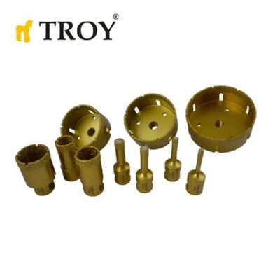 TROY 27450-25 Avuç Taşlamalar için Seramik Kuru Elmas Delici, 25mm 4