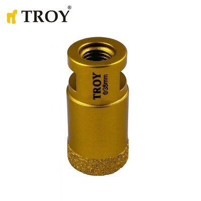 TROY 27450-35 Avuç Taşlamalar için Seramik Kuru Elmas Delici, 35mm