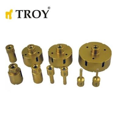 TROY 27450-40 Avuç Taşlamalar için Seramik Kuru Elmas Delici, 40mm 3