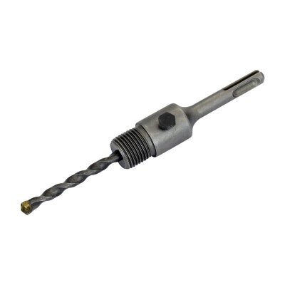 TROY 27457 SDS Plus Adaptör 110mm ve Merkezleme Matkap Ucu Seti 3
