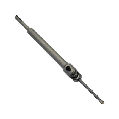 TROY 27466 SDS Plus Adaptör 250mm ve Merkezleme Matkap Ucu Seti 3