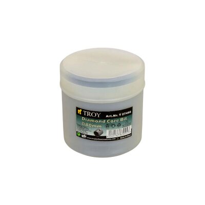 TROY 27468 Elmas Beton Panç (Ø 80mm) - Adaptörü ayrı satılır 4