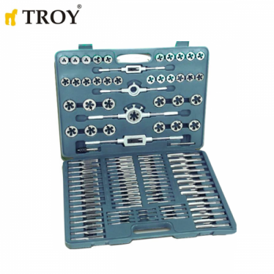 TROY 36110 Kılavuz Pafta Seti, 110 Parça 5