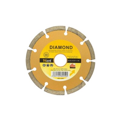 WERT 2711-125 Granit Mermer Elmas Testere (125mm)