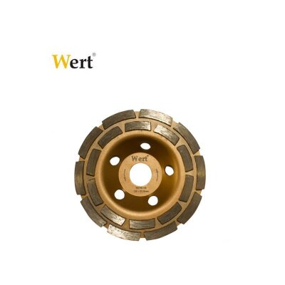 WERT 2740-100 Elmas Taşlama Diski, Çift Sıra, 100mm 3
