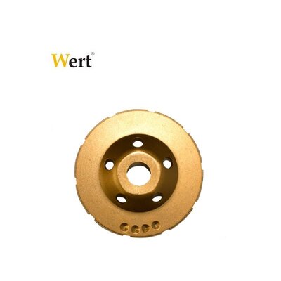 WERT 2740-125 Elmas Taşlama Diski, Çift Sıra, 125mm 5
