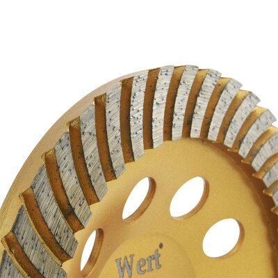 WERT 2741-100 Elmas Taşlama Diski, Turbo, 100mm 4