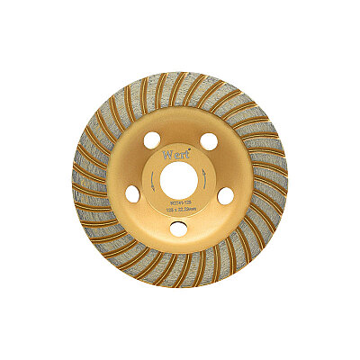 WERT 2741-125 Elmas Taşlama Diski, Turbo, 125mm