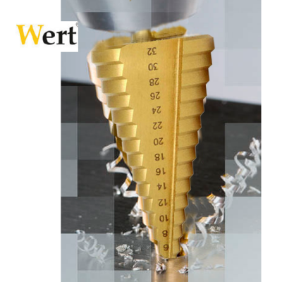 WERT 3501 Kademeli Sac Delgisi (Ø4-32mm) 3